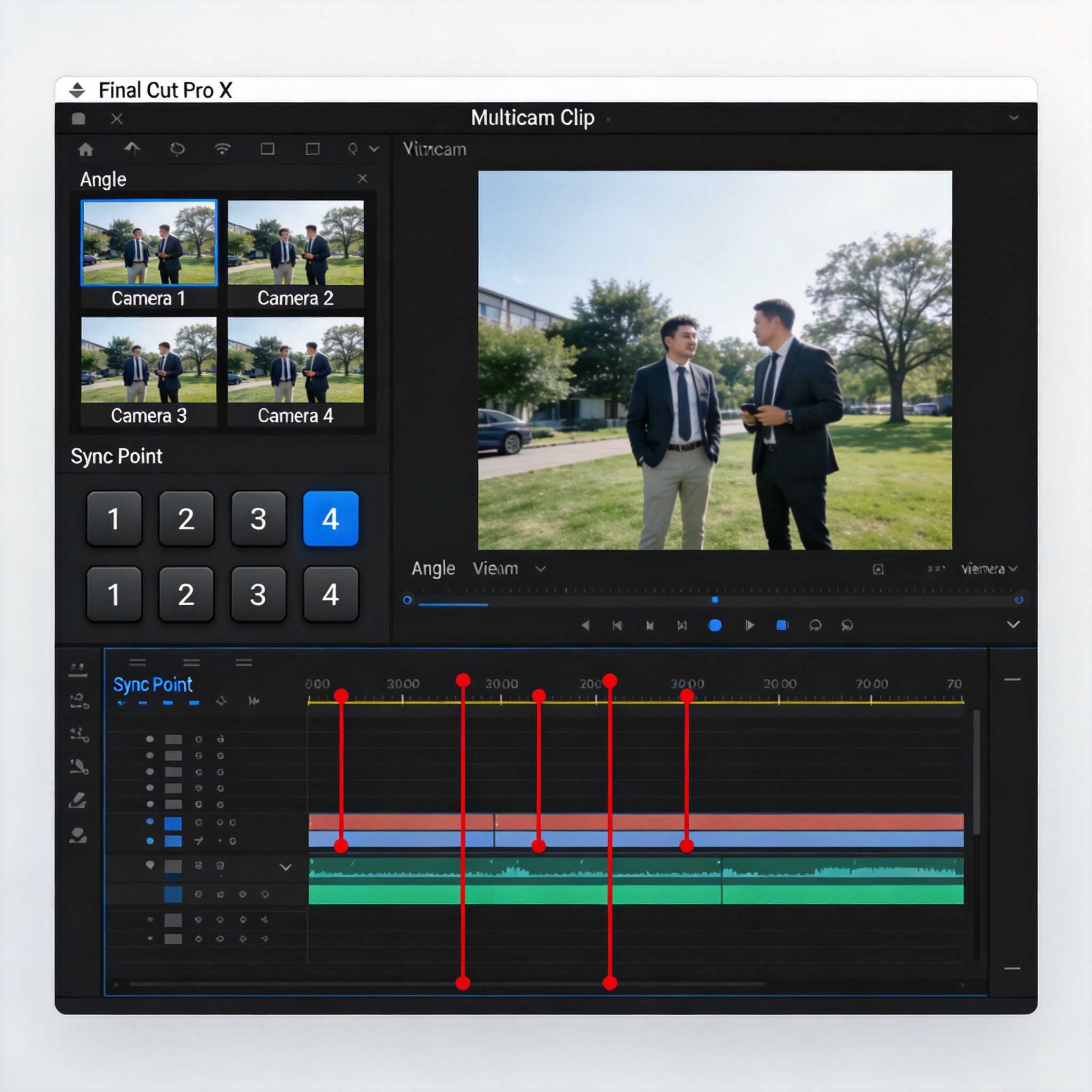 Apple Final Cut Pro X功能截图1