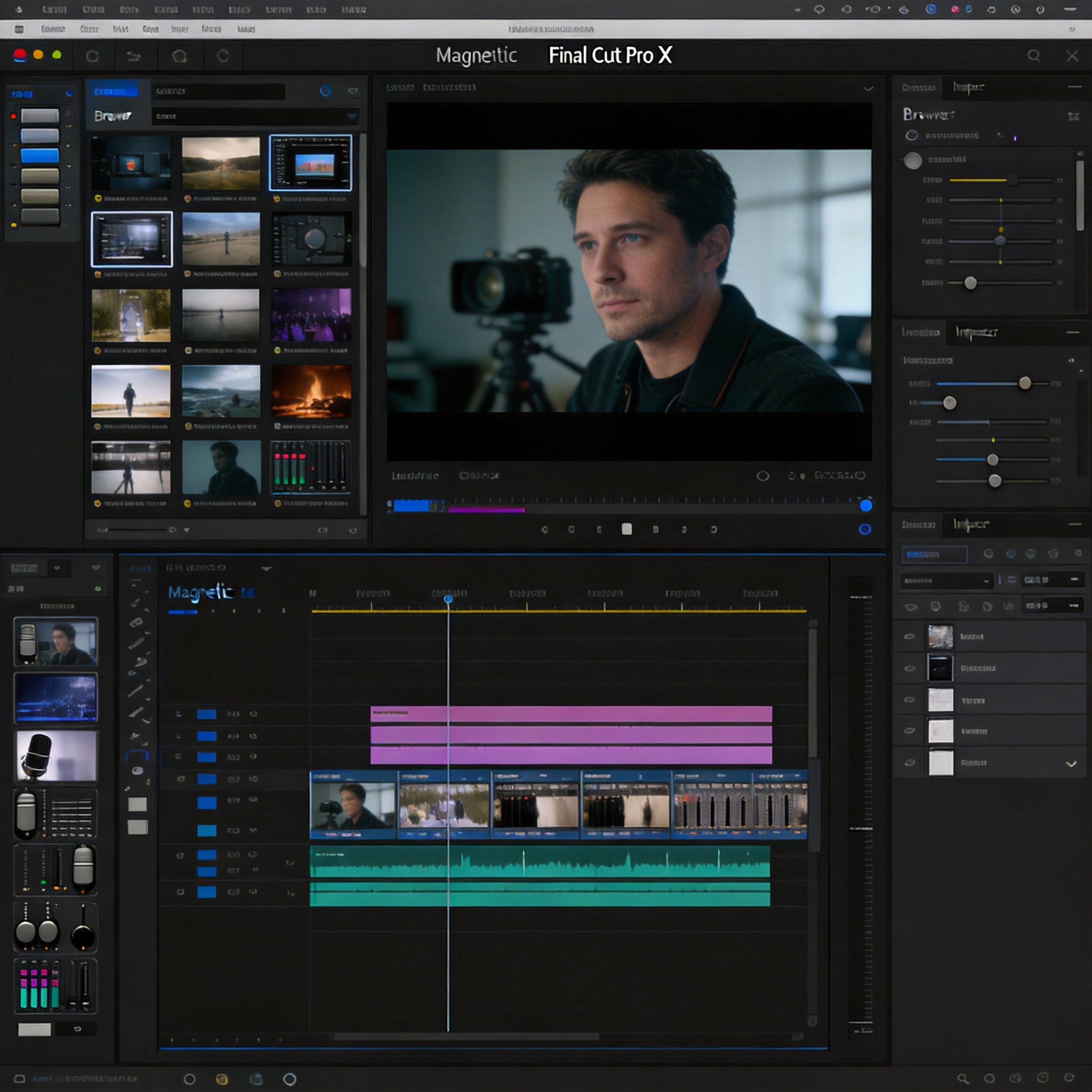 Apple Final Cut Pro X界面截图1